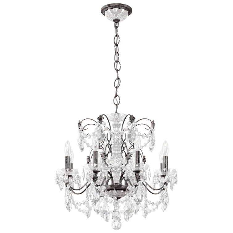 Black Pearl Heritage 8-Light Crystal Chandelier