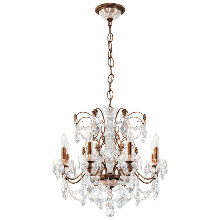 Black Pearl Heritage 8-Light Crystal Chandelier