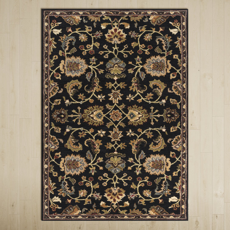 Damaris Handmade Tufted Wool Rectangular Area Rug