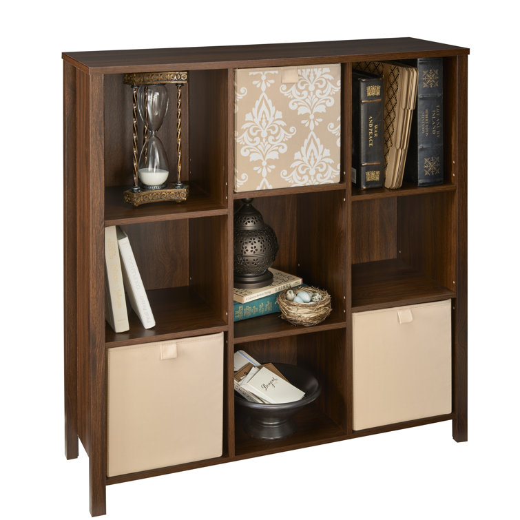 ClosetMaid Dark Chestnut Premium Adjustable 9-Cube Organizer