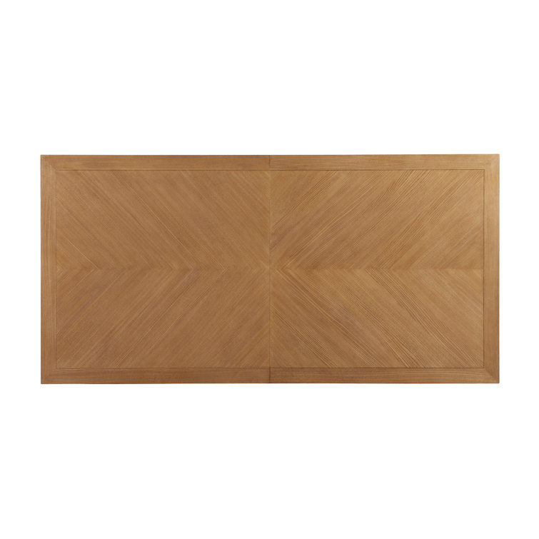 Newport 44''x128'' Extendable Solid Wood Sandstone Dining Table