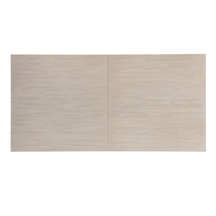 Sailcloth Cream Extendable Solid Wood Rectangular Dining Table