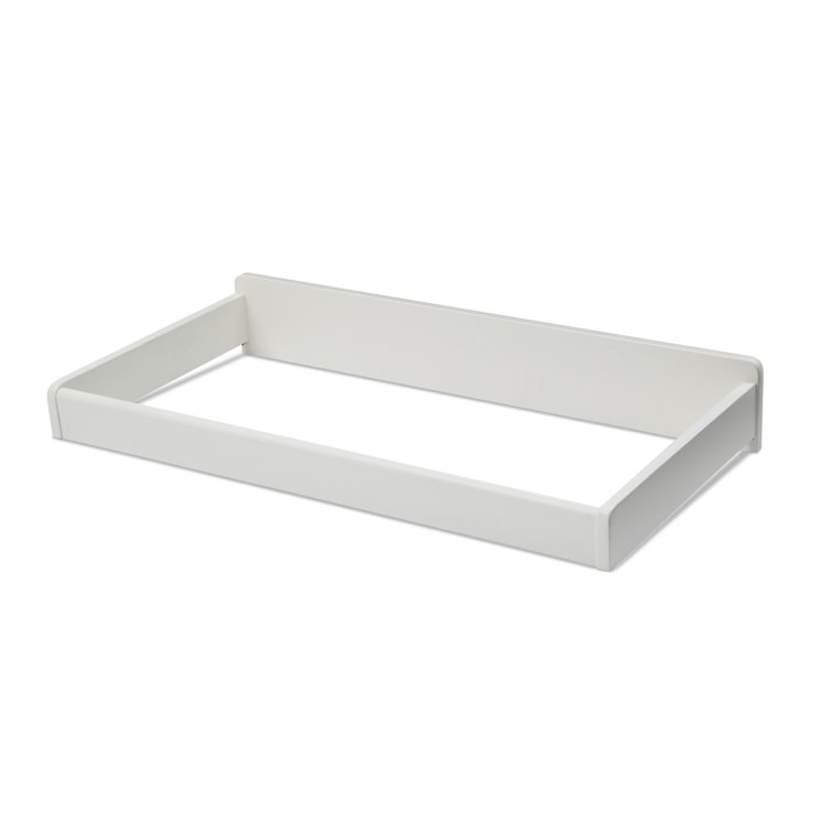 Bianca White Wooden Flat Changing Topper