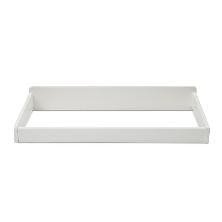 Bianca White Wooden Flat Changing Topper