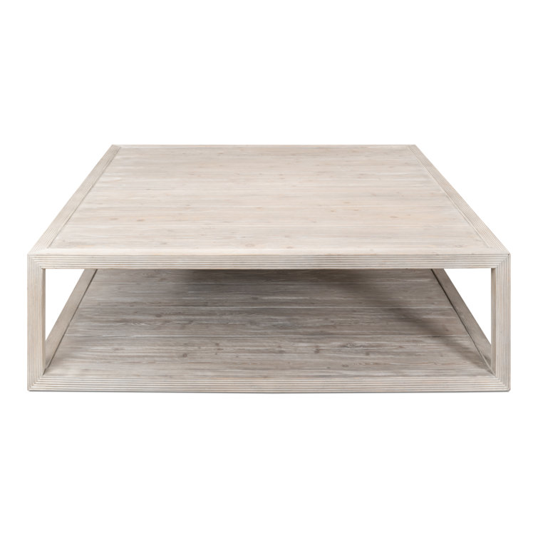 Camden Square Pine Wood Coffee Table with Storage