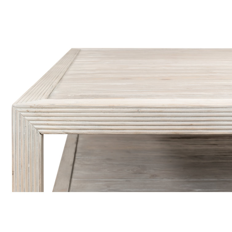 Camden Square Pine Wood Coffee Table with Storage