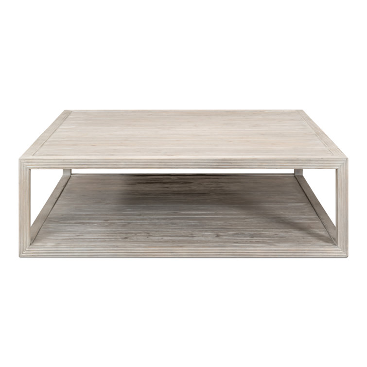 Camden Square Pine Wood Coffee Table with Storage