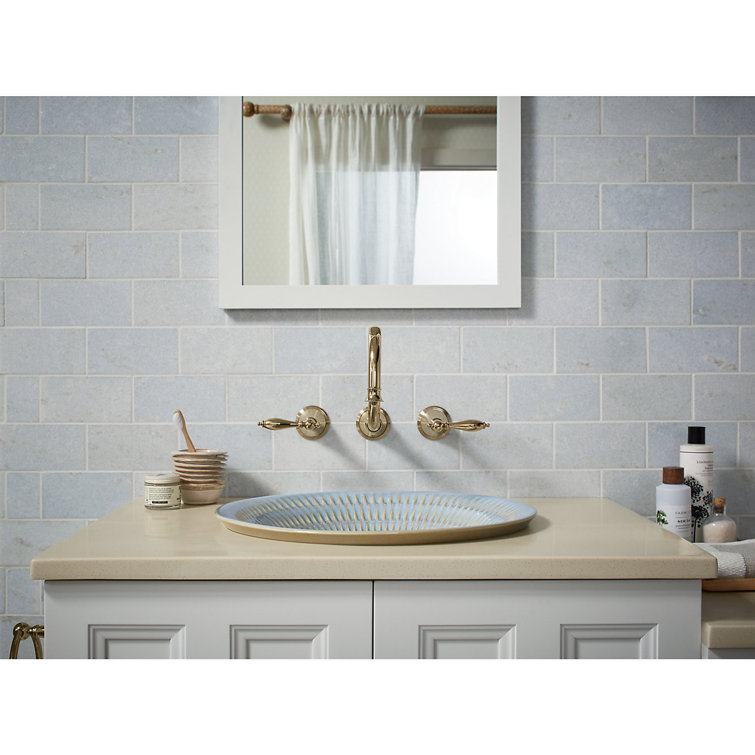 Bluestone Rutile Round Ceramic Vessel Sink