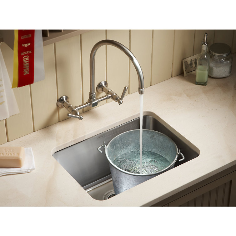 Stainless Steel Deep Basin Undermount Utility Sink