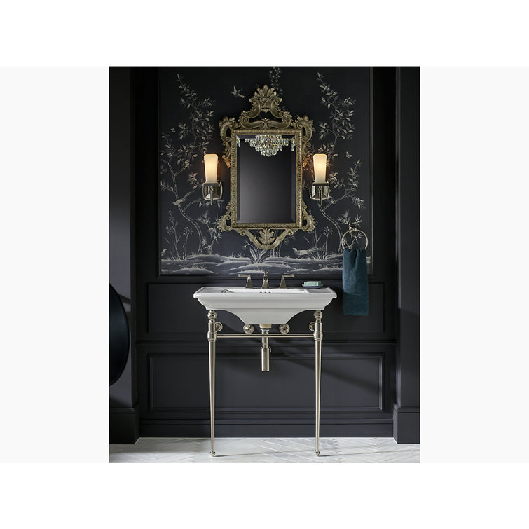 Vibrant Brushed Bronze Solid Brass Console Table Legs