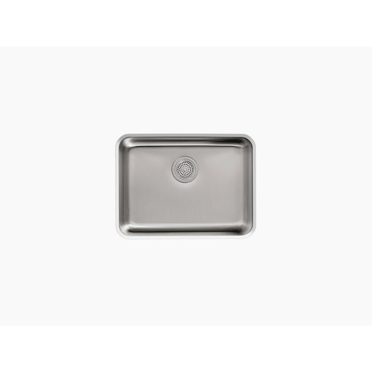 Extra-Large Stainless Steel Undermount Single-Bowl Kitchen Sink