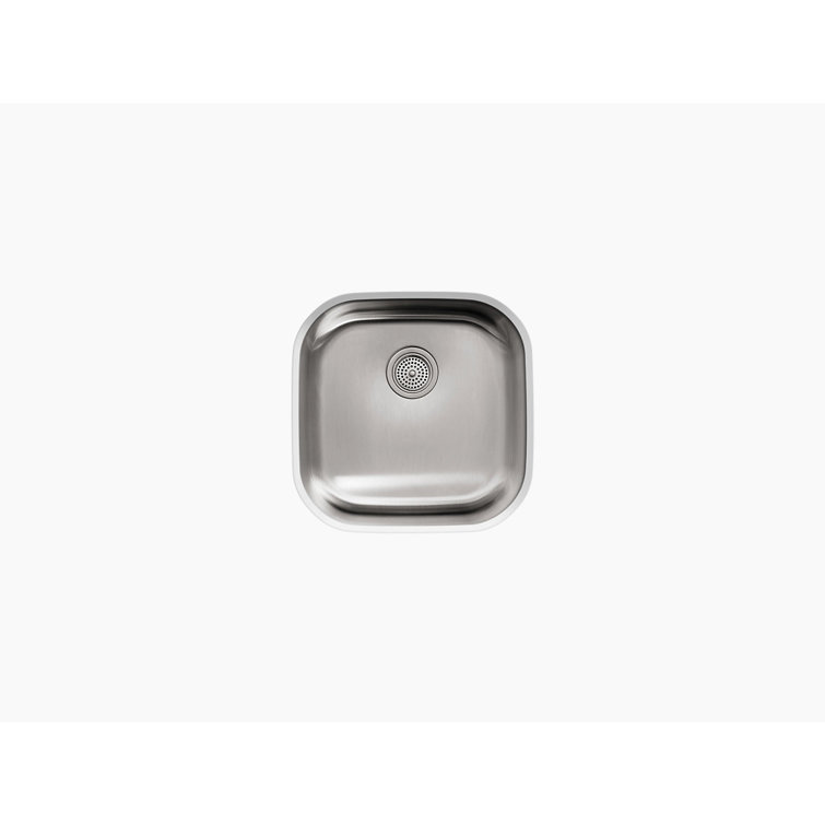 Extra-Large Stainless Steel Under-Mount Single-Bowl Kitchen Sink