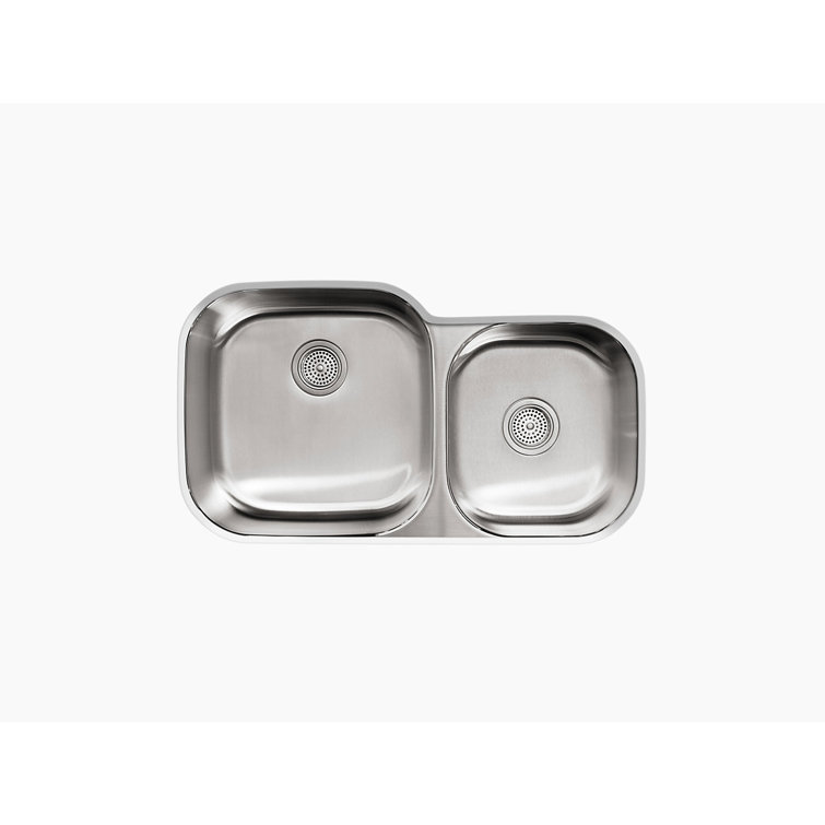 Stainless Steel Double Bowl Undermount Kitchen Sink