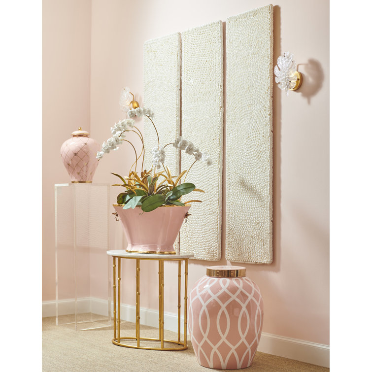 Antique Gold Leaf Direct Wired 10.5" Sconce with Frosted Glass