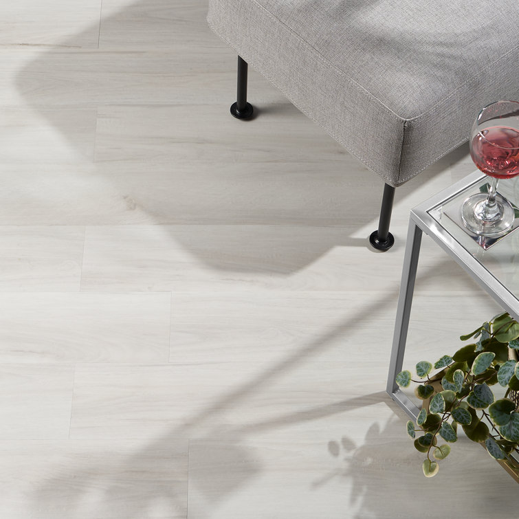 Lyra Hickory Sea Gray 6" x 48" Vinyl Plank Flooring