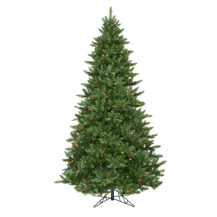 7.5' Green Camdon Fir Artificial Christmas Tree with Metal Stand
