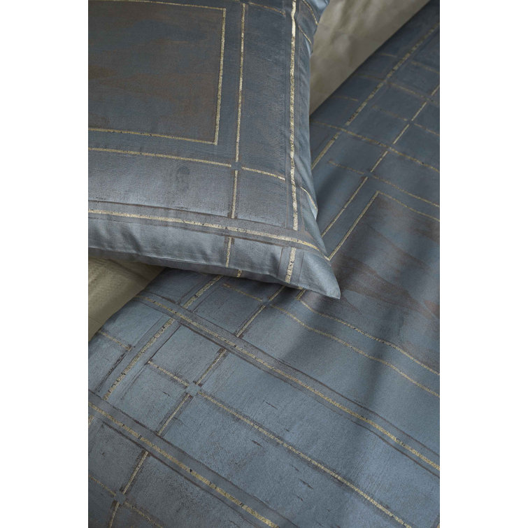 Slate Reversible Polyester Padded Throw Blanket