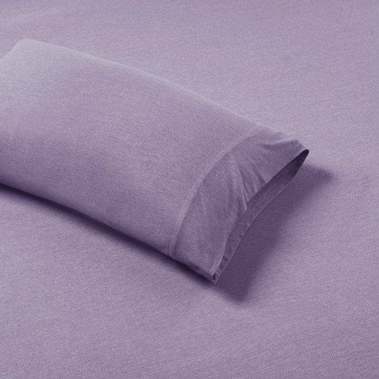 Purple Queen Jersey Knit Cotton Blend Sheet Set