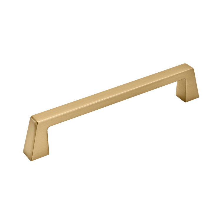 Champagne Bronze 5.94" Modern Industrial Bar Pull