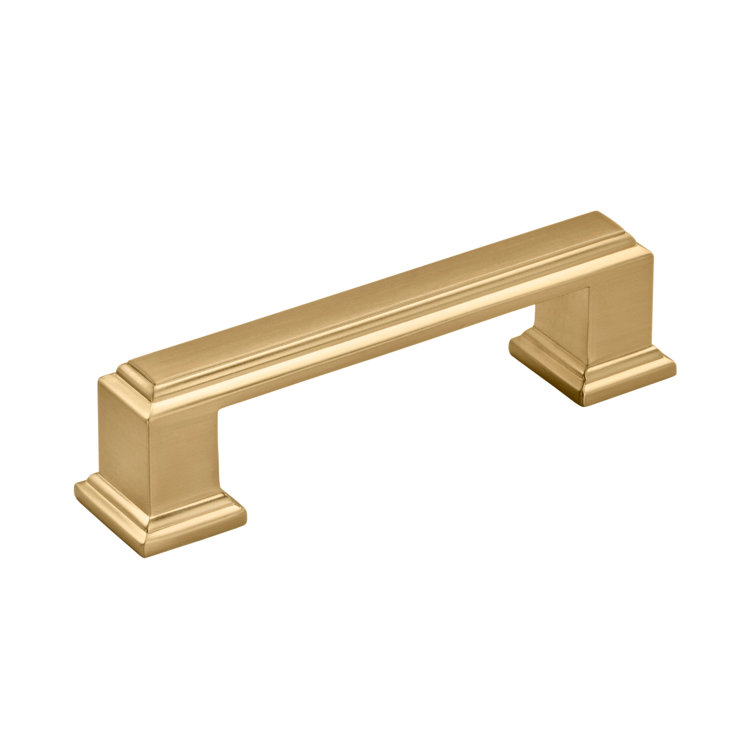 Champagne Bronze Traditional Bar Cabinet Pull with Mounting Hardware