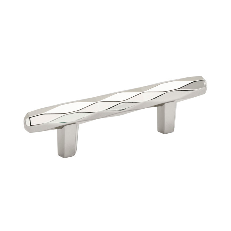St. Vincent 8" Polished Nickel Bar Pull with Mounting Hardware