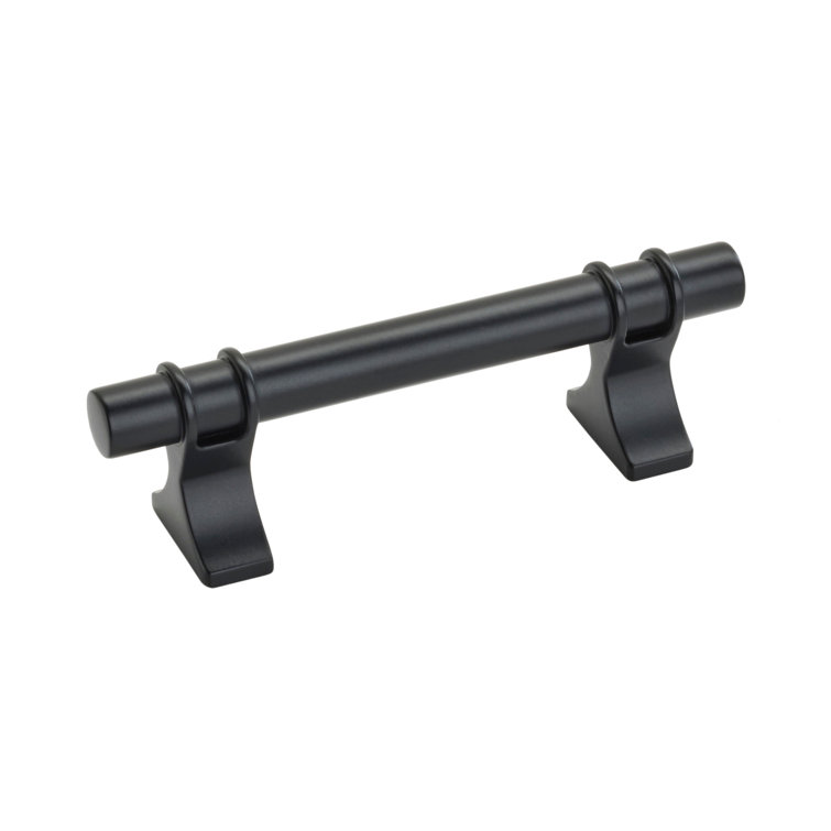 Matte Black Modern Industrial Bar Cabinet Pull