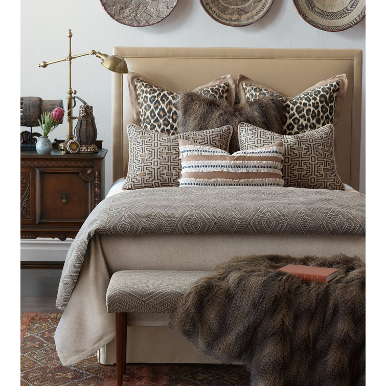 Naya Beige Cotton Blend Queen Duvet Cover Set