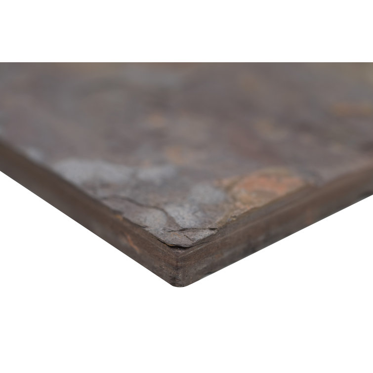 Classic Multicolor Slate 12" x 12" Floor and Wall Tile