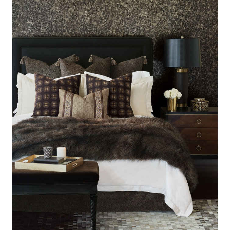 Naya 53" x 80" Faux Fur and Cotton Throw Blanket