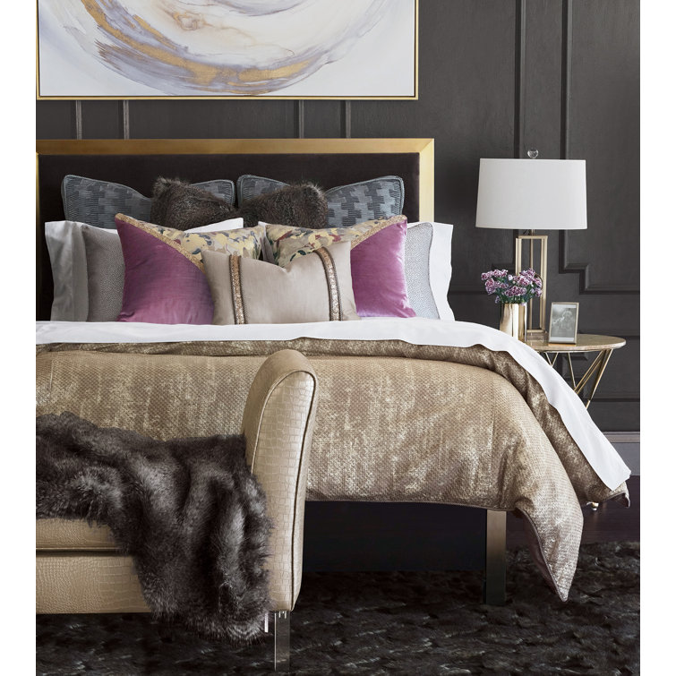 Hand Woven Dark Brown Faux Fur Throw Blanket
