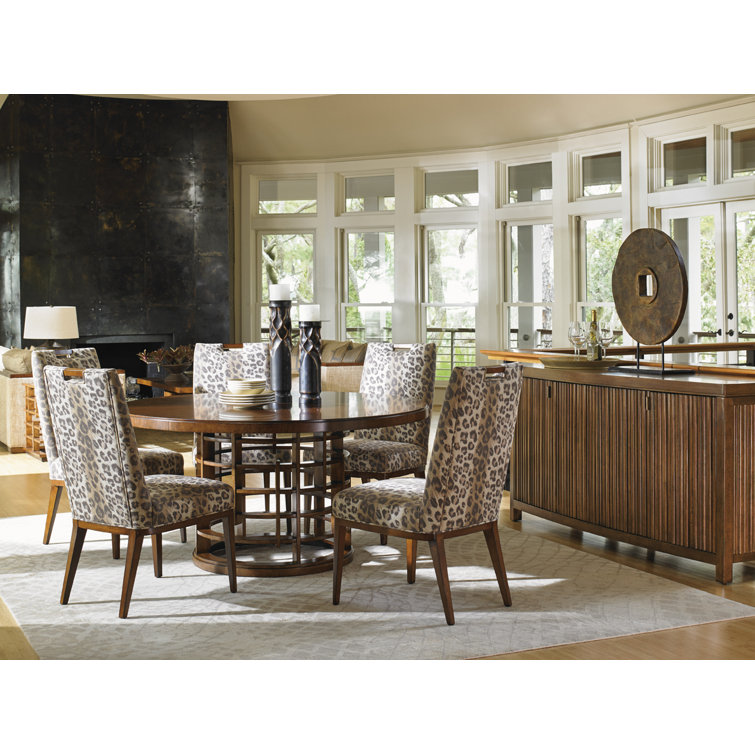 Transitional Sapporo 72'' Brown Tambour Buffet