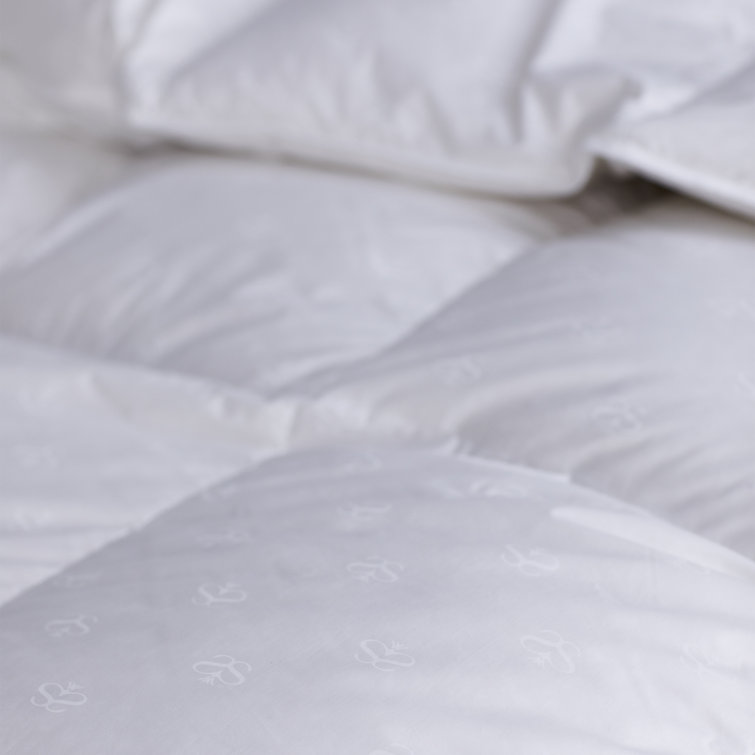 Ultra Soft White Cotton Twin Down Comforter