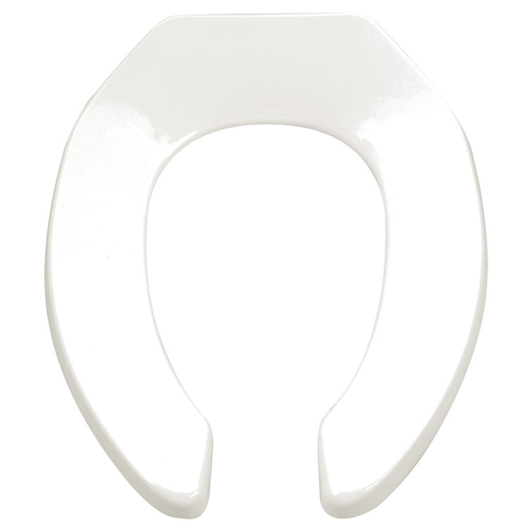 White Chinaware Elongated Commercial Toilet Bowl