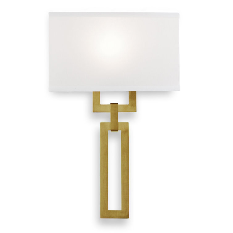 Carlyle 11" Dimmable Brass and Bronze Wall Sconce