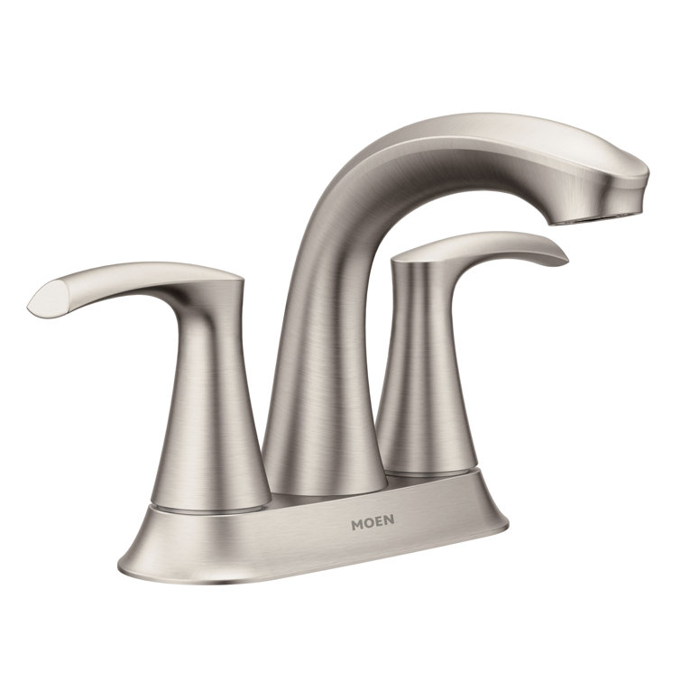 Graeden Brushed Nickel 2-Handle Centerset Bathroom Faucet