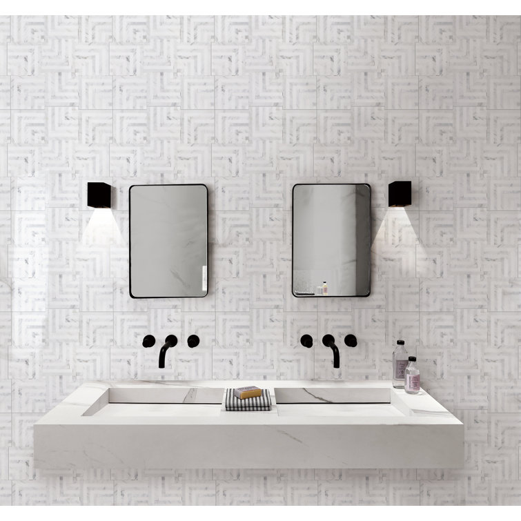 Thassos White Polished Natural Stone Mosaic Tile