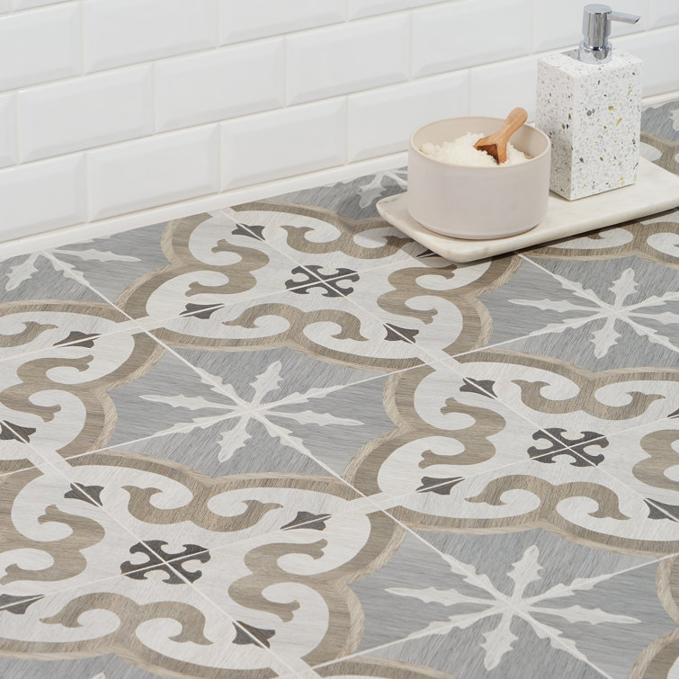 Ventura Briar 8" x 8" Multicolor Matte Porcelain Tile