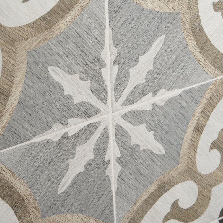 Ventura Briar 8" x 8" Multicolor Matte Porcelain Tile