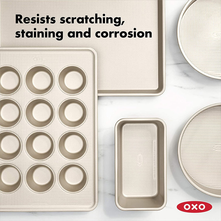 OXO Good Grips 5-Piece Nonstick Aluminized Steel Baking Pan Set