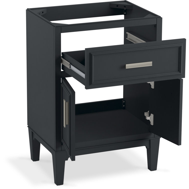 Southerk 24-Inch Slate Gray Quartz Bathroom Vanity
