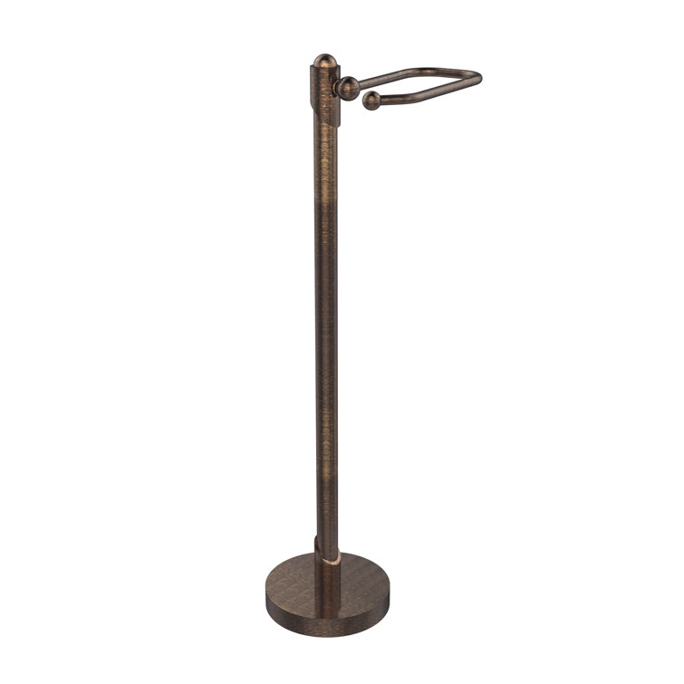 Venetian Bronze Free Standing Toilet Paper Holder