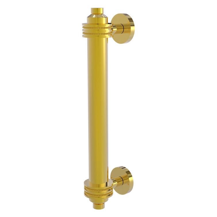 Polished Brass 10-inch Modern Appliance Pull with Mounting Hardware