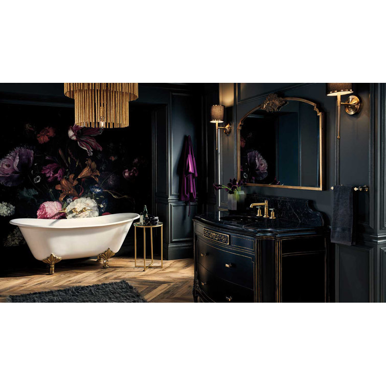 Luxe Gold Stainless Steel Wall Mounted Towel Bar