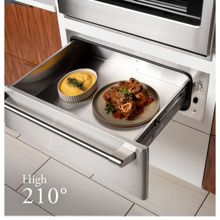 Cafe 30" Stainless Steel Electric Warming Drawer
