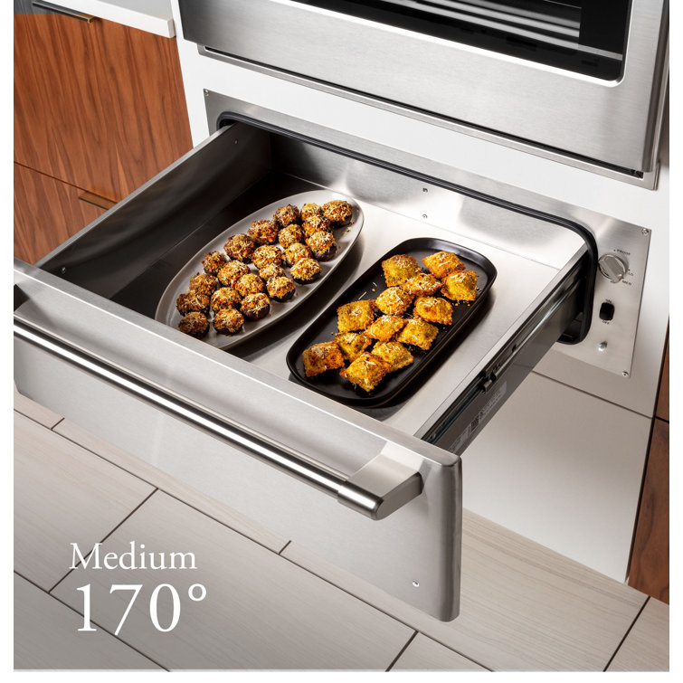 Cafe 30" Stainless Steel Electric Warming Drawer