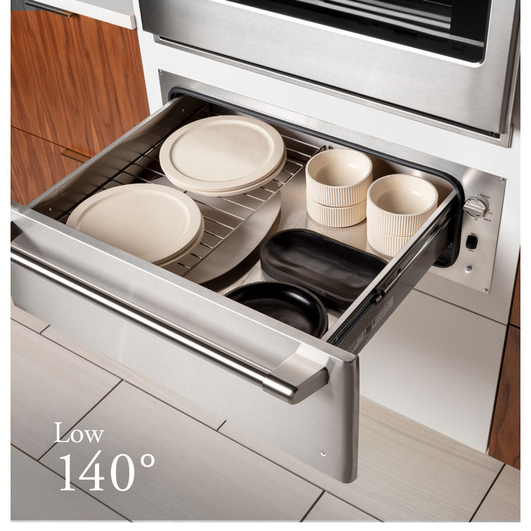 Cafe 30" Stainless Steel Electric Warming Drawer