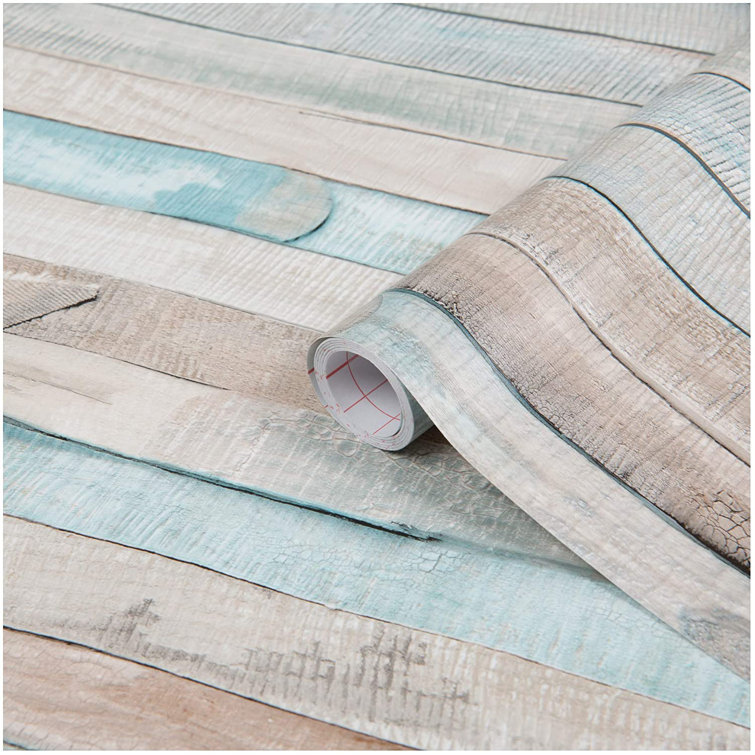 Beechwood Weathered Plank Self-Adhesive Vinyl Film Roll