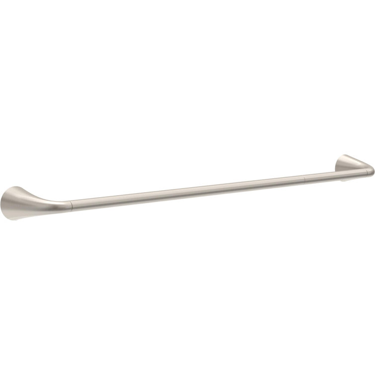 Brushed Nickel 18'' Extendable Wall Mounted Towel Bar