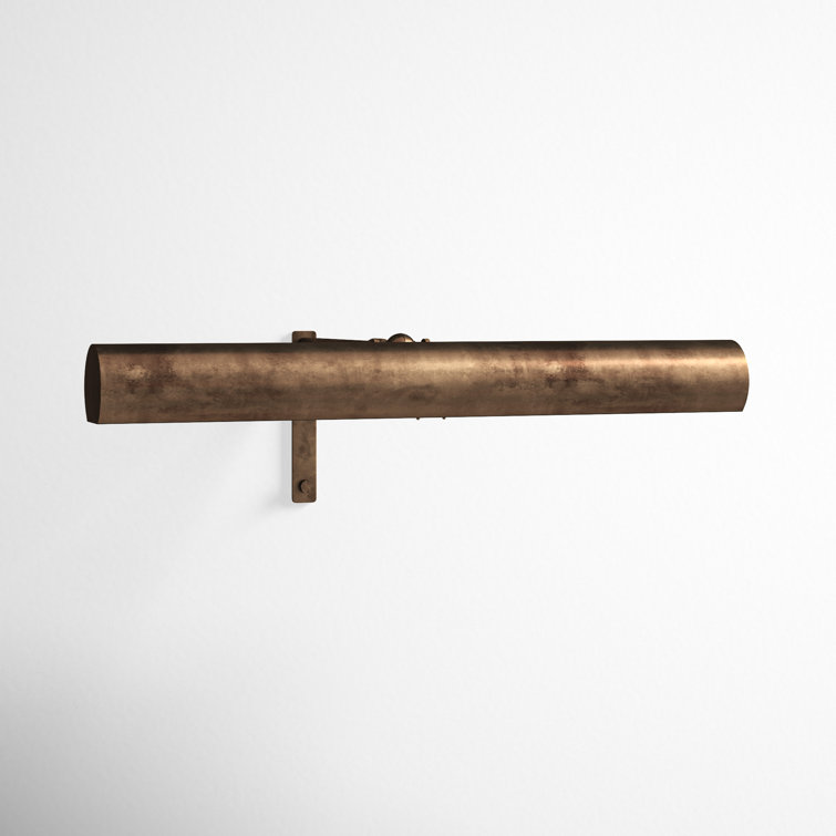Distressed Bronze Adjustable Plug-in Wall Picture Light