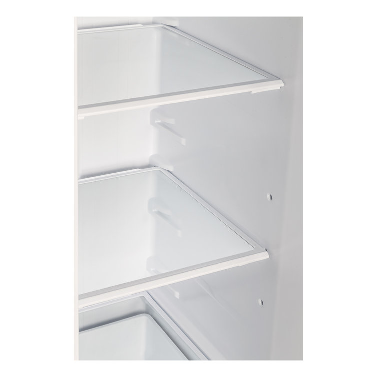 36-Inch Stainless Steel Side-by-Side Refrigerator with Ice Maker